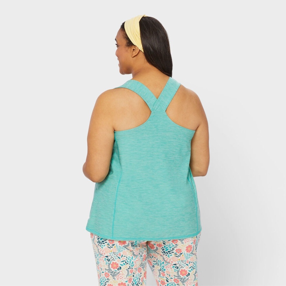 Duluth Trading Co Women's Teal Tank Top - Picture 5 of 5